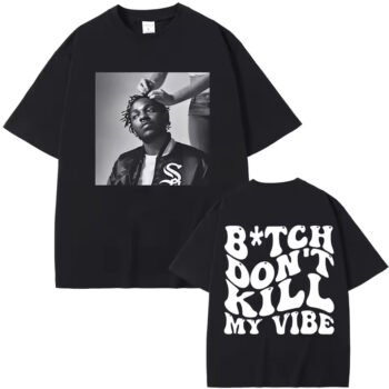 kendrick lamar don’t kill my vibe shirt Black