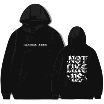 kendrick lamar hoodie not like us new logo printed