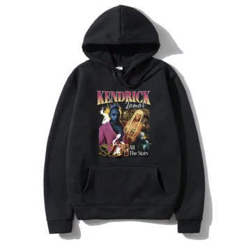 kendrick lamar print hoodie