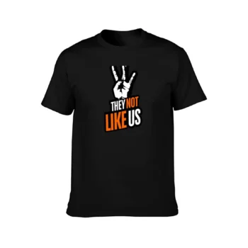 kendrick lamar they not like us orange logo t shirt
